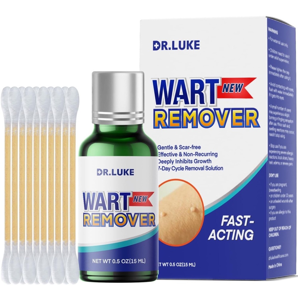 NEW Dr. Luke Liquid Wart Remover Treatment Fast Acting